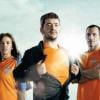 N�diya, Gr�goire et Christophe Pinna : parrains de l'�quipe de France... Et c'est parti, le stade est chaud !