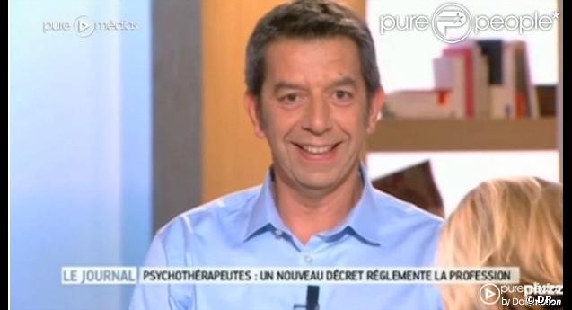 Michel Cymes sur le plateau du Magazine de la santé, mercredi 9 mai 2012 sur France 5