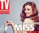 Delphine Wespiser en couverture de TV Magazine