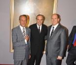Bertrand Delanoë et le prince Albert II de Monaco