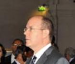 Bertrand Delanoë et le prince Albert II de Monaco