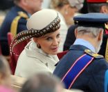 <p>Le prince et la princesse Michael de Kent.</p>
<p>La reine Elizabeth II, avec son époux le duc d\'Edimbourg, des membres de sa famille et ses invités de marque, assistait le 19 mai 2012 à Windsor à la grande parade des forces armées britanniques do