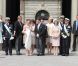 La princesse Estelle de Suède, fille de la princesse Victoria et du prince Daniel, a reçu le baptême le 22 mai 2012, à la veille de ses 3 mois, en la chapelle royale du palais Drottningholm, à Stockholm.