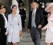 La princesse Estelle de Suède, fille de la princesse Victoria et du prince Daniel, a reçu le baptême le 22 mai 2012, à la veille de ses 3 mois, en la chapelle royale du palais Drottningholm, à Stockholm.
