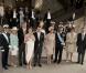 La princesse Estelle de Suède, fille de la princesse Victoria et du prince Daniel, a reçu le baptême le 22 mai 2012, à la veille de ses 3 mois, en la chapelle royale du palais Drottningholm, à Stockholm.