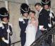 La princesse Estelle de Suède, fille de la princesse Victoria et du prince Daniel, a reçu le baptême le 22 mai 2012, à la veille de ses 3 mois, en la chapelle royale du palais Drottningholm, à Stockholm.
