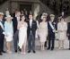 Baptême de la princesse Estelle de Suède, fille de la princesse Victoria et du prince Daniel, le 22 mai 2012 en la chapelle royale du palais Drottningholm, à Stockholm.
