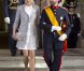 Baptême de la princesse Estelle de Suède, fille de la princesse Victoria et du prince Daniel, le 22 mai 2012 en la chapelle royale du palais Drottningholm, à Stockholm.