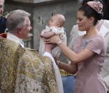Le baptême de la princesse Estelle de Suède, née le 23 février 2012 du mariage de la princesse Victoria et du prince Daniel, a eu lieu le 22 mai dans la chapelle royale du palais Drottningholm, à Stockholm.