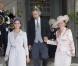 La princesse Madeleine de Suède et la princesse Märtha-Louise de Norvège avec son époux Ari Behn. Le baptême de la princesse Estelle de Suède, née le 23 février 2012 du mariage de la princesse Victoria et du prince Daniel, a eu lieu le 22 mai dans la chapelle royale du palais Drottningholm, à Stockholm.