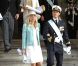 Baptême de la princesse Estelle de Suède, duchesse d'Östergötland, fille de Victoria et Daniel de Suède, le 22 mai 2012 au palais Drottningholm à Stockholm.