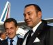 Nicolas Sarkozy et le roi du Maroc Mohammed VI à Marrakech, le 22 octobre 2007.