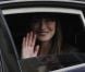 Carla Bruni quitte l'Elysée après la passation de pouvoir, le 15 mai 2012.