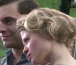 Pio Marmaï et Mélanie Thierry lors du shooting photo Gatsby le magnifique pour le magazine ELLE