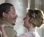JoeyStarr et Camille Rowe lors du shooting photo Gatsby le magnifique pour le magazine ELLE