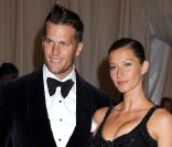 Gisele Bündchen au Metropolitan Museum de New York pour le gala du Costume Institute. Le 7 mai 2012.