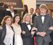 Catherine Arditi, Audrey Tautou, Anne Miller et Nathan Miller lors de la montée des marches pour la cérémonie de clôture du Festival de Cannes le 27 mai 2012