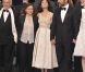 L'équipe du film Thérèse Desqueyroux du regretté Claude Miller (film de clôture) lors de la montée des marches pour la cérémonie de clôture du Festival de Cannes le 27 mai 2012