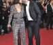 Mélanie Doutey et Gilles Lellouche lors de la montée des marches pour la cérémonie de clôture du Festival de Cannes le 27 mai 2012