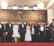 L'équipe du film Thérèse Desqueyroux du regretté Claude Miller (film de clôture) lors de la montée des marches pour la cérémonie de clôture du Festival de Cannes le 27 mai 2012