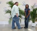 Naveen Andrews et Jorge Garcia, le 11/06/08, à Monte Carlo