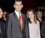 Felipe et Letizia d\'Espagne au 150e anniversaire de la loi notariale, à Madrid, le 28 mai 2012