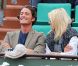Vincent Cerutti et sa compagne lors du 6e jour du tournoi de Roland-garros, le vendredi 1er juin 2012.