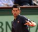 Novak Djokovic lors de la demi-finale hommes du tournoi de tennis de Roland Garros le vendredi 8 juin 2012