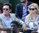Michael Madsen et son épouse Deanna lors de la demi-finale hommes du tournoi de tennis de Roland Garros le vendredi 8 juin 2012