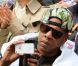 Jay-Z lors de la demi-finale hommes du tournoi de tennis de Roland Garros le vendredi 8 juin 2012