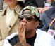Jay-Z lors de la demi-finale hommes du tournoi de tennis de Roland Garros le vendredi 8 juin 2012
