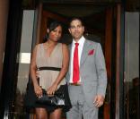 Adam Rodriguez et sa femme au Festival de Monte-Carlo