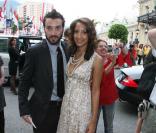 Christel Khalil et son époux au Festival de Monte-Carlo