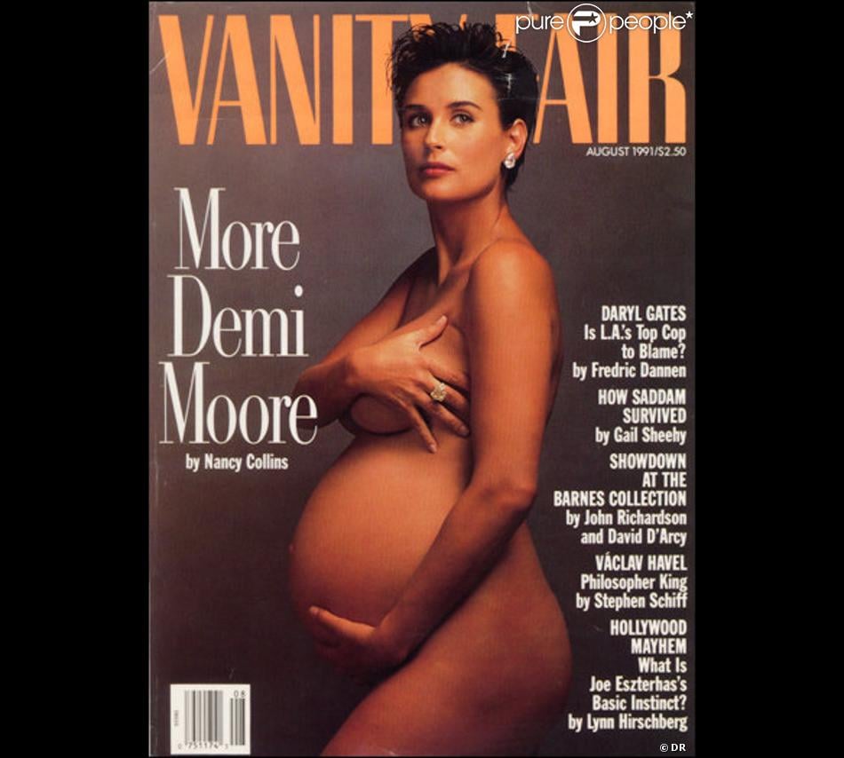 Demi Moore Pregnant Vogue 69