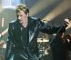 EXCLU : Johnny Hallyday en concert à Montpellier le 15 mai 2012.