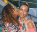 Noémie Lenoir et Sonia Rolland, complices, participent à la Kermesse aux Etoiles, en ouverture de la Fête des Tuileries, à Paris, le vendredi 22 juin 2012.