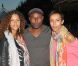 Noémie Lenoir, Jimmy Jean-Louis et Sonia Rolland participent à la Kermesse aux Etoiles, en ouverture de la Fête des Tuileries, à Paris, le vendredi 22 juin 2012.