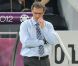 Laurent Blanc lors de la défaite de l'équipe de France face à l'Espagne en quart de finale de l'Euro 2012 à Donetsk le 23 juin 2012