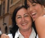 Elisabetta Gregoraci et sa mère