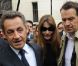 Nicolas Sarkozy et Carla Bruni à Paris, le 10 juin 2012.