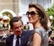 Cécilia Attias et Nicolas Sarkozy à l'Elysée, le 14 juillet 2007.