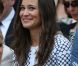 Pippa Middleton au 4e jour de Wimbledon, le 28 juin 2012. Accompagnée par son frère James, la soeur de la duchesse de Cambridge a pu observer depuis la loge royale les victoires de Serena Williams et Andy Murray.