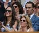 Pippa Middleton au 4e jour de Wimbledon, le 28 juin 2012. Accompagnée par son frère James, la soeur de la duchesse de Cambridge a pu observer depuis la loge royale les victoires de Serena Williams et Andy Murray.