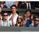 Kim Sears à Wimbledon, le 28 juin 2012, lors du match d'Andy Murray, qui s'est qualifié pour le 3e tour aux dépens d'Andy Murray.