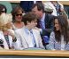  Pippa Middleton était installée à côté de la comédienne Felicity Kendal et son fils Jake Rudman. 
 Pippa Middleton a fait son apparition dans une tenue Orla Kiely au 4e jour de Wimbledon, le 28 juin 2012. Accompagnée par son frère James, la soeur de la duchesse de Cambridge a pu observer depuis la loge royale les victoires de Serena Williams et Andy Murray. 
