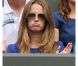 Kim Sears à Wimbledon, le 28 juin 2012, lors du match d'Andy Murray, qui s'est qualifié pour le 3e tour aux dépens d'Andy Murray.