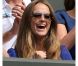 Kim Sears à Wimbledon, le 28 juin 2012, lors du match d'Andy Murray, qui s'est qualifié pour le 3e tour aux dépens d'Andy Murray.