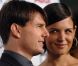 Katie Holmes et Tom Cruise, en novembre 2007 à Los Angeles.