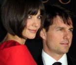 Katie Holmes et Tom Cruise, en février 2008 à New York.