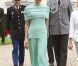 Le prince Albert II de Monaco et la princesse Charlene étaient reçus le 9 juillet 2012 au château Bellevue, résidence présidentielle à Berlin, par le président Joachim Gauck et sa compagne Daniella Schadt, au premier jour de leur visite officielle de deux jours en Allemagne.